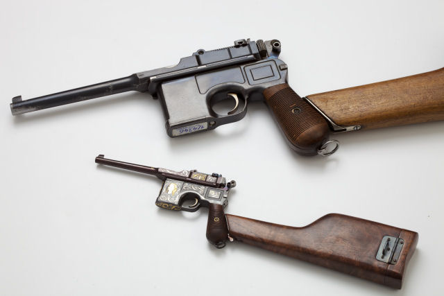 Miniature Mauser C96 half-scale Pistol. Ref.#MA.6